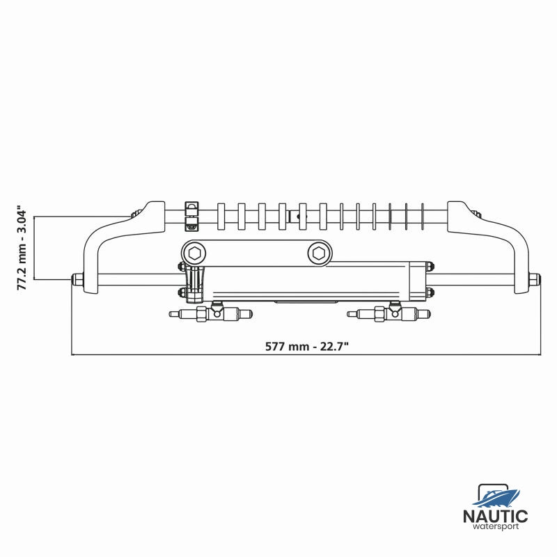 Ultraflex Gotech hydraulische set outboard tot 115pk