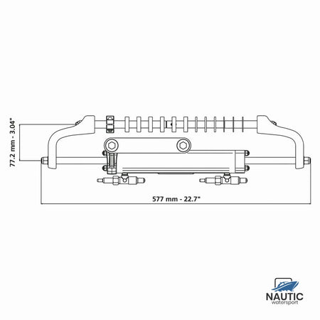Ultraflex Gotech hydraulische set outboard tot 115pk