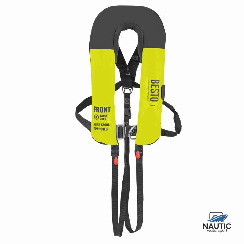Besto 300N SOLAS TWIN Wipe Clean Yellow