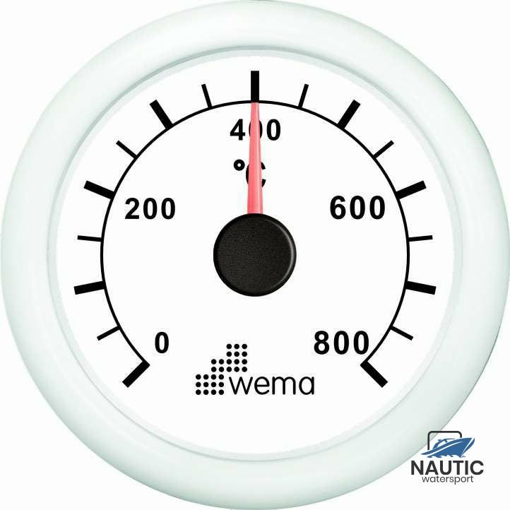 Abgastemperatur weiß