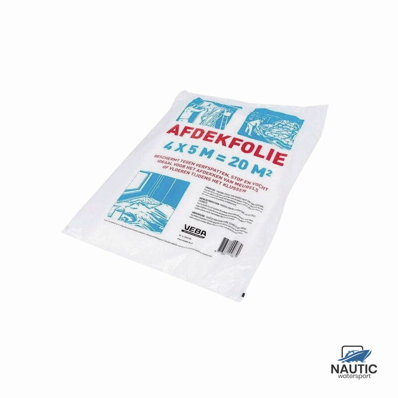 Veba Afdekfolie transparant 4x5m