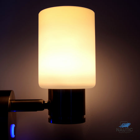 Talamex Led wandlamp Girare 10-30V dimbaar met USB-C snellader