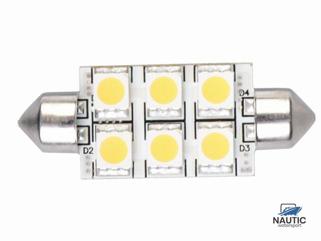 Talamex Ledlamp led6 festoon 10-30V 42mm