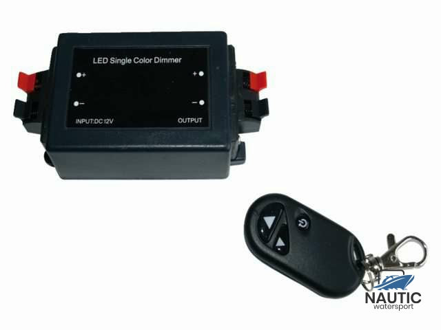 LED dimmer 12-24V DC, max 8A