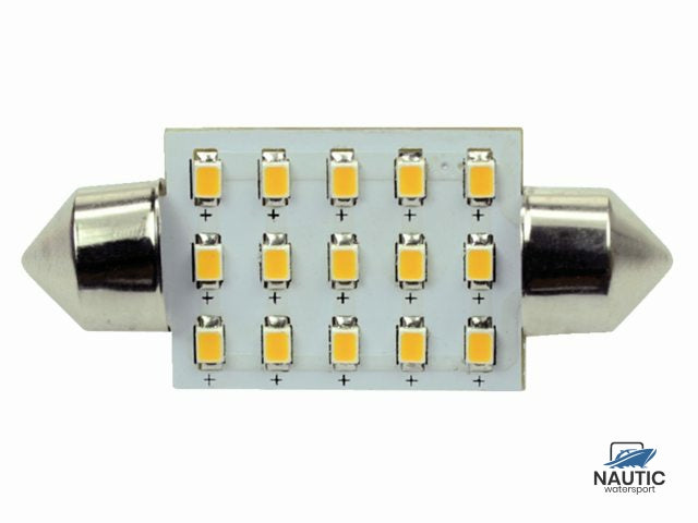 Talamex Ledlamp led15 festoon 10-30V 37mm 2700k