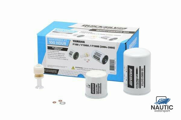 Quicksilver 8M0222281 Onderhoudskit Yamaha F150/F150A/F150B (2004-2005) includes water filter