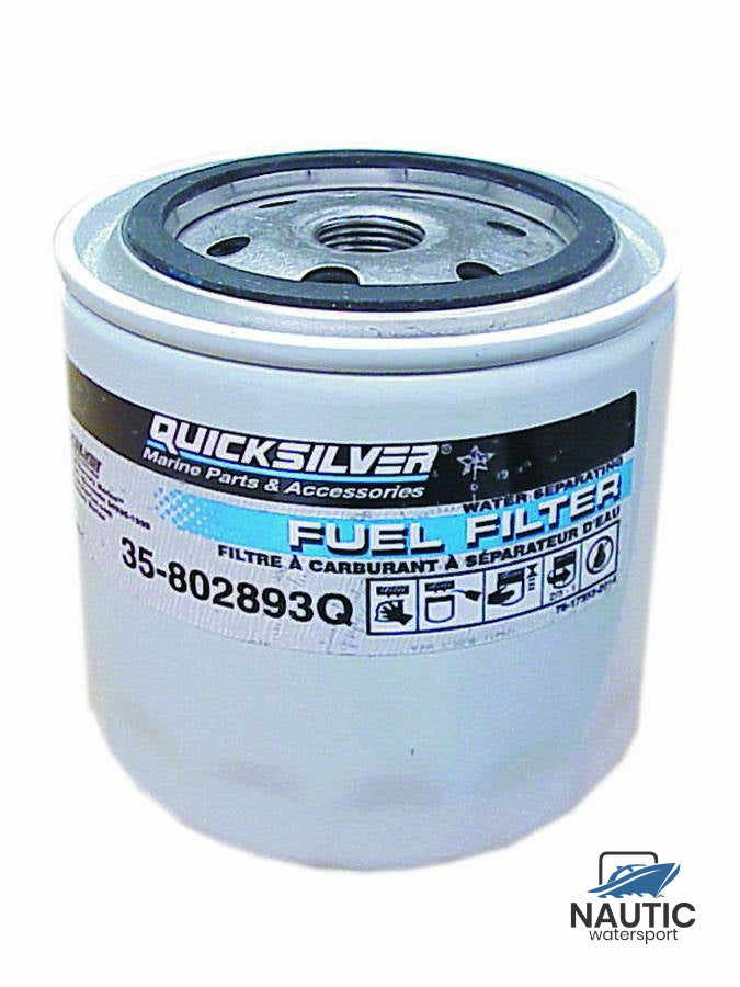 Quicksilver 802893Q01 Waterafscheidend brandstoffilter 25 micron