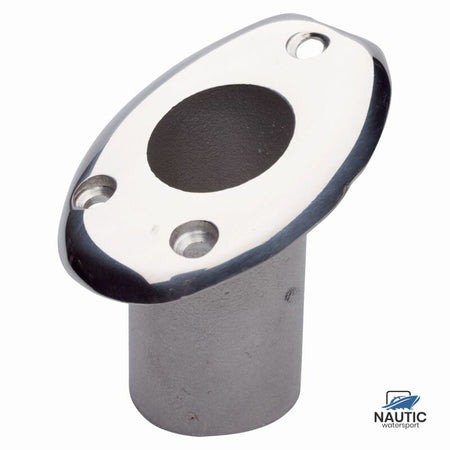 Talamex Vlaggenstokhouder snap-lock flush RVS Ø20mm