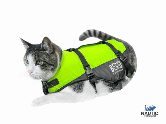 Besto Kattenvest deluxe Yellow/Black 3-7kg