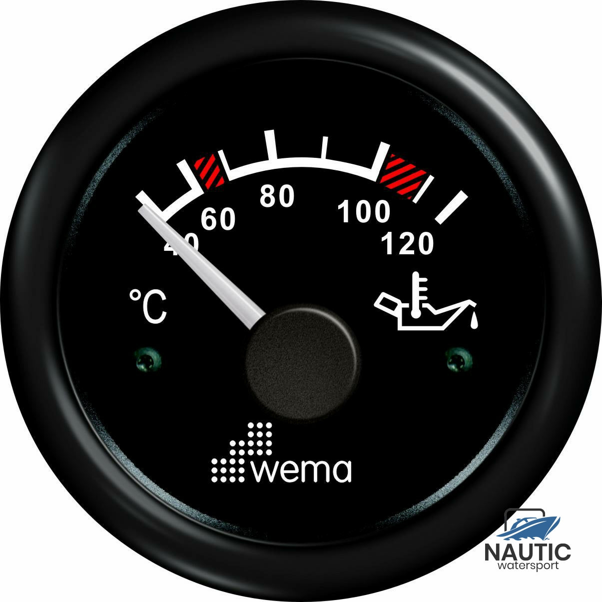 Wema Olie temperatuur zwart