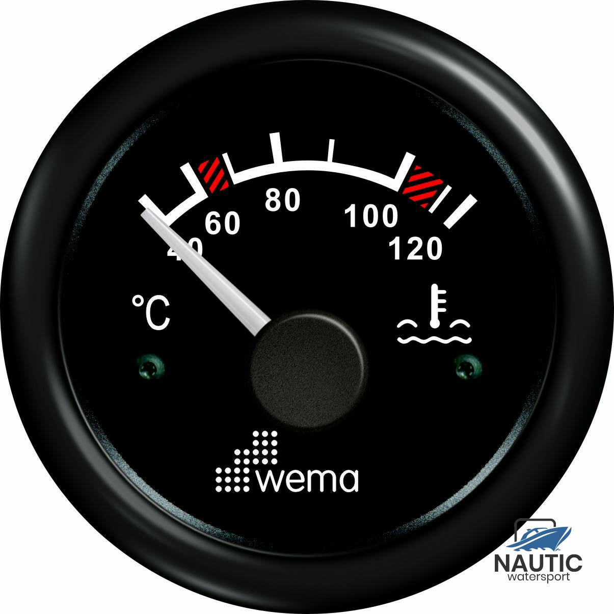 Wema Watertemperatuur zwart