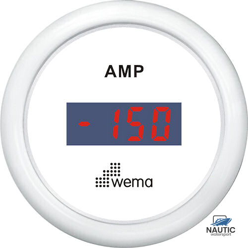 Amperemeter-Set weiß