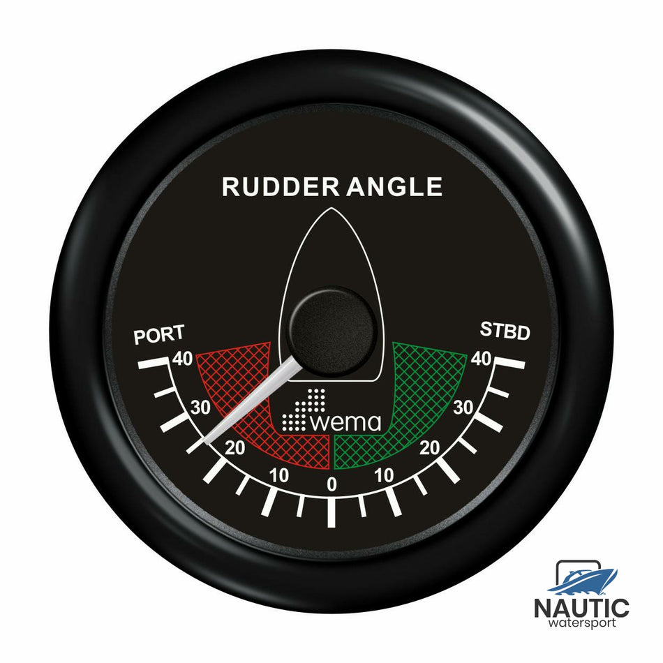 Ruderwinkelanzeiger R5 schwarz