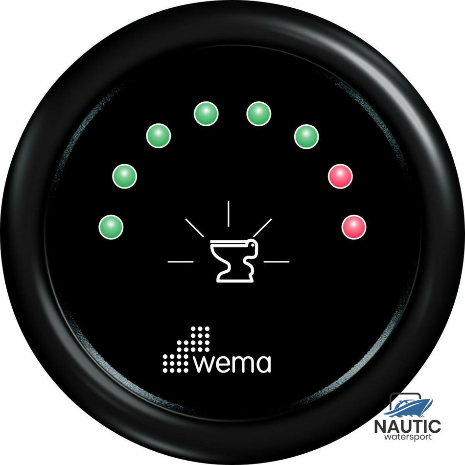 Abwassertankzähler 8 LED