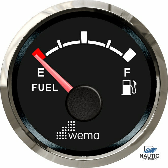 Tankanzeige der Silver-Serie NMEA2000 schwarz