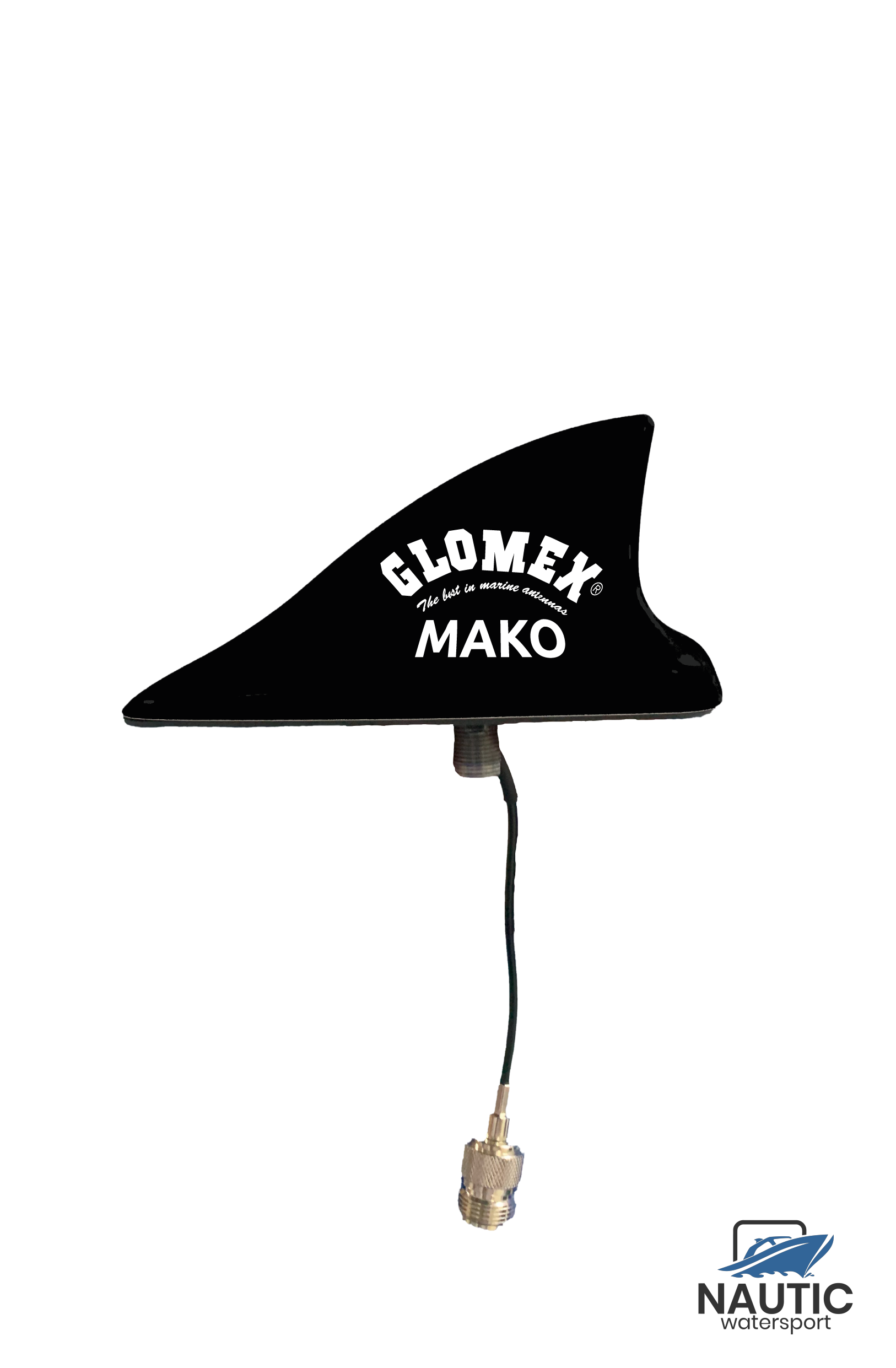Glomex VHF antenne Mako RA130 zwart