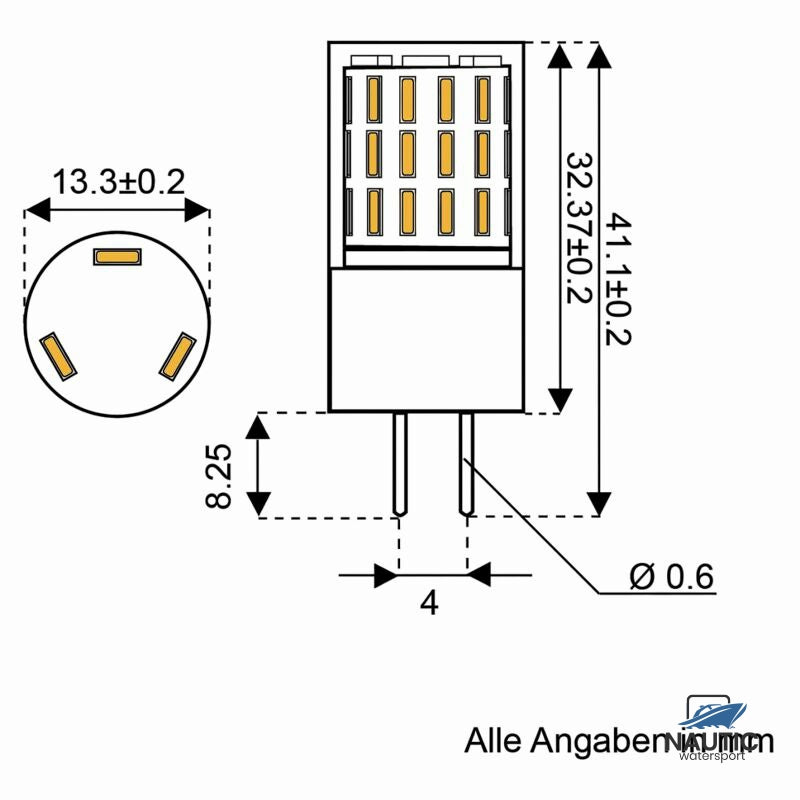 Talamex Ledlamp led45 10-30V G4-onder