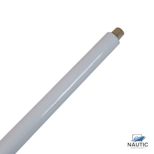 Talamex Vlaggenstok hout wit 200cm dia 3cm zonder knop