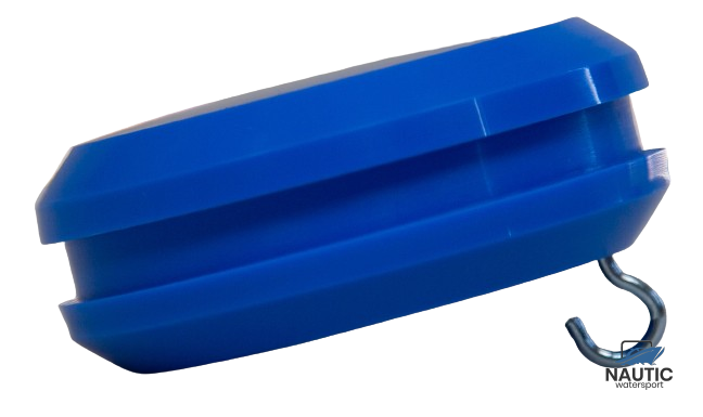 Talamex Knop kunststof blauw met haak t.b.v. witte vlaggenstok
