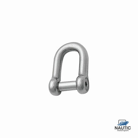 Talamex D-sluiting rvs met binnenzeskant pin 6mm