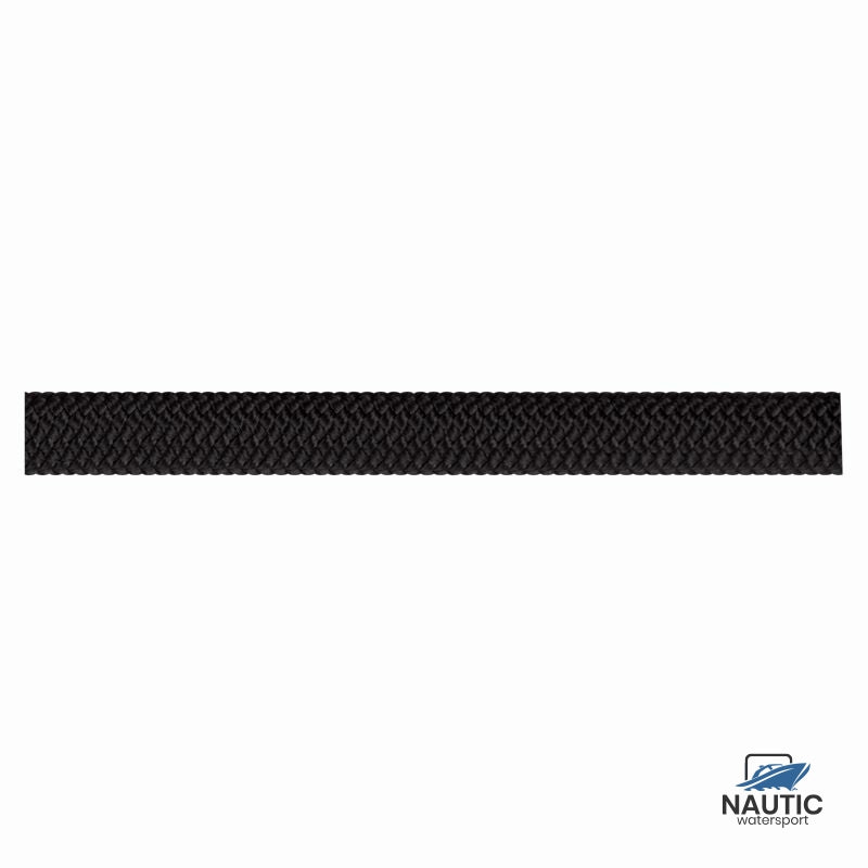 Talamex Poly fenderlijn hol 12mm zwart