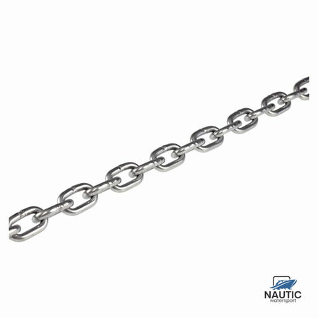 Talamex Ketting rvs 10mm DIN766 per meter