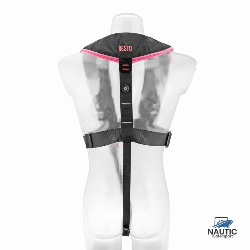 Besto Comfort fit 180N mh schwarz/rosa