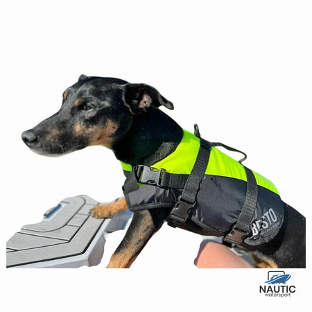 Besto Hondenvest deluxe Yellow/Black 40+ kg