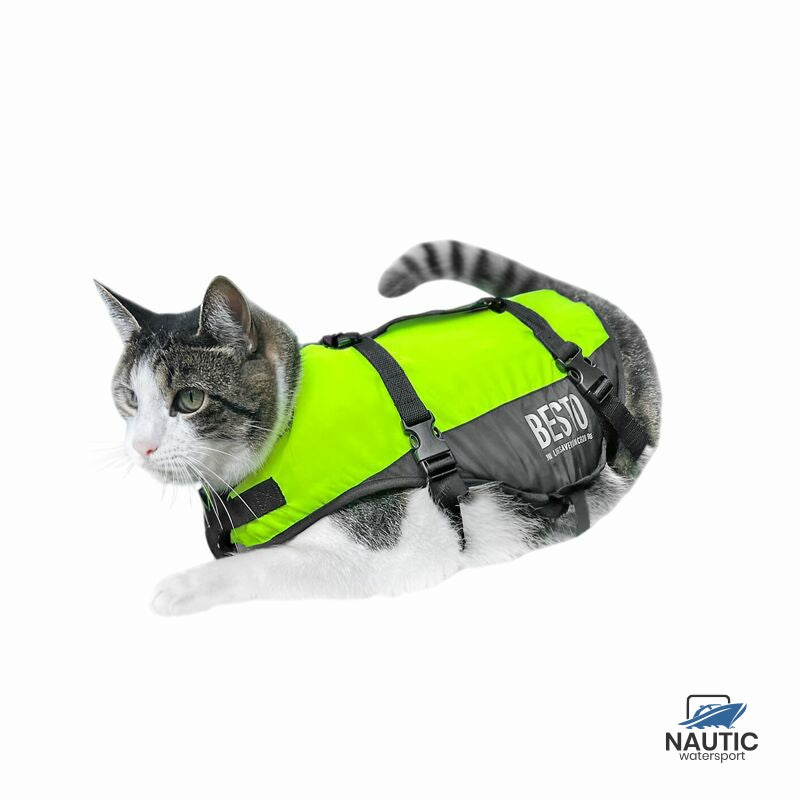 Besto Kattenvest deluxe Yellow/Black 0-3kg