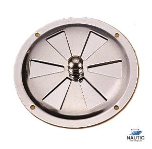 Ventilatierooster rvs 127mm