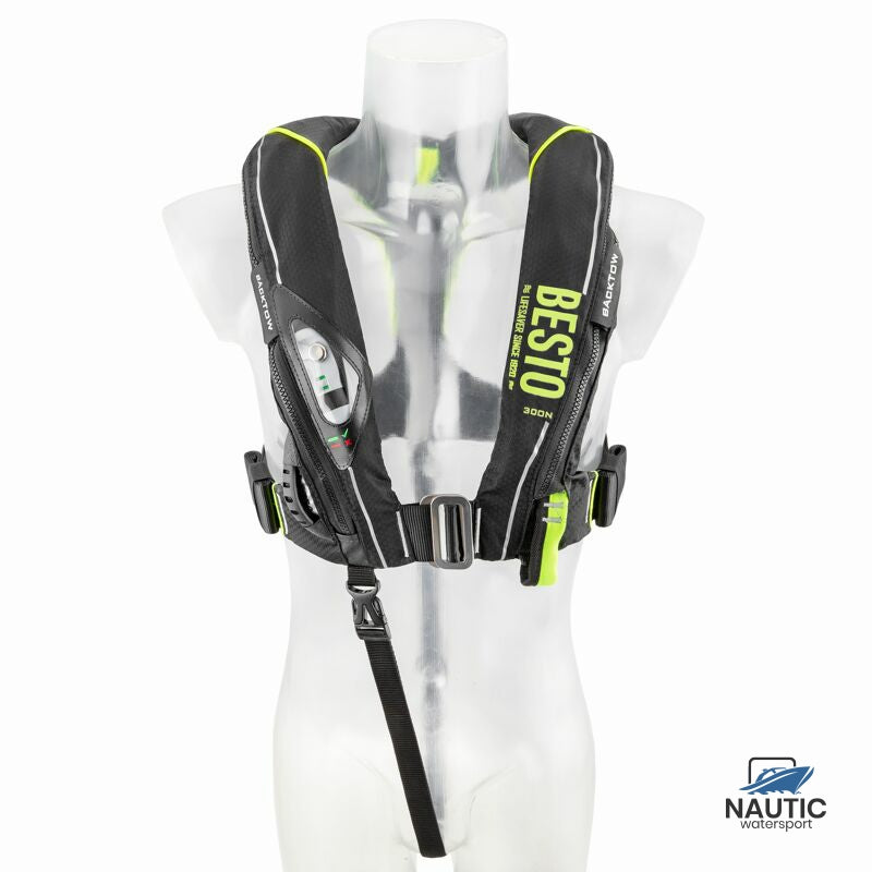 Besto Ultimate 300N BackTow m/h schwarz/gelb