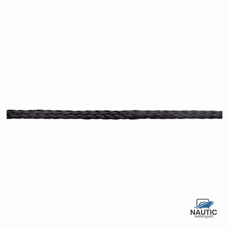 Talamex High strength UHMWPE lijn gecoat zwart 3mm 50m