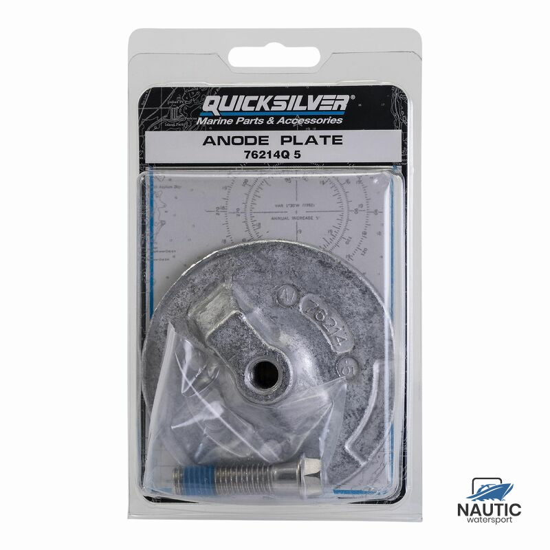 76214Q5 Anodenplatte aus Aluminium für Mercury Mariner Force und Mercruiser