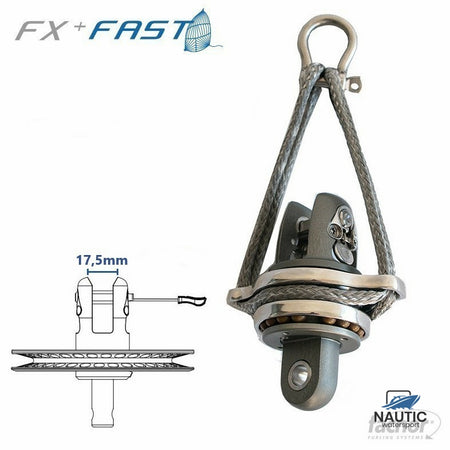 Facnor Fast 2500 special thimble for asymmetric spinnaker FX+2500