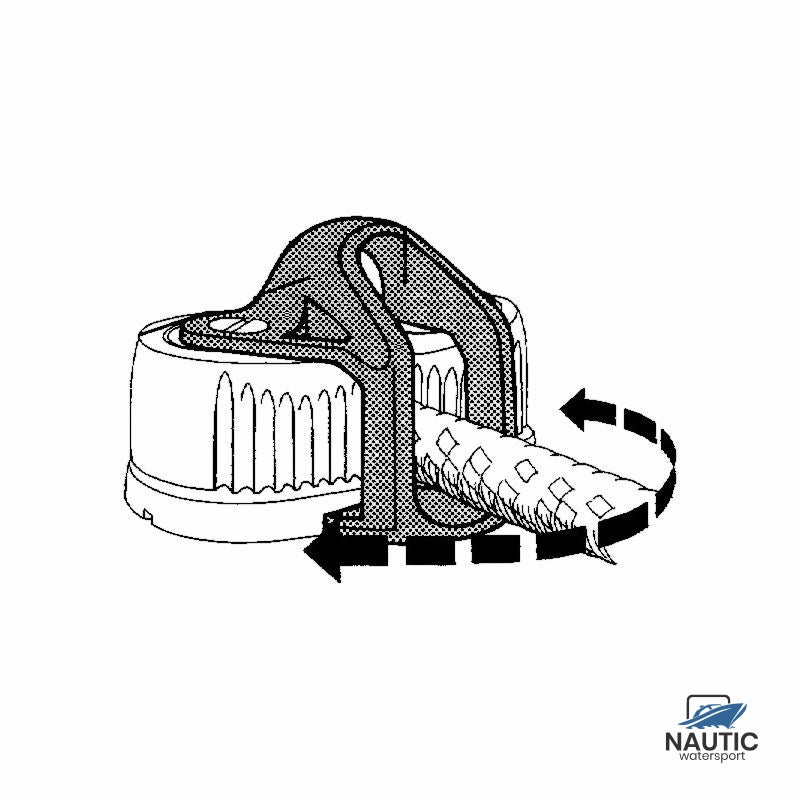 RF5405 kleine Klemme, schwarz