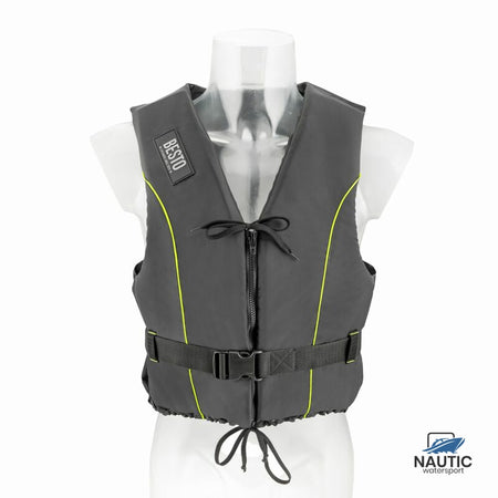 Besto Dinghy Zipper all black/yellow striping 50N XS