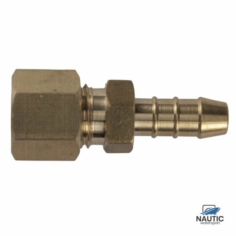 Talamex Koppeling messing 8mm knel x 8mm slangpilaar