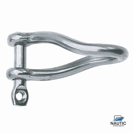 Talamex Rvs sluiting gedraaid 8mm lang