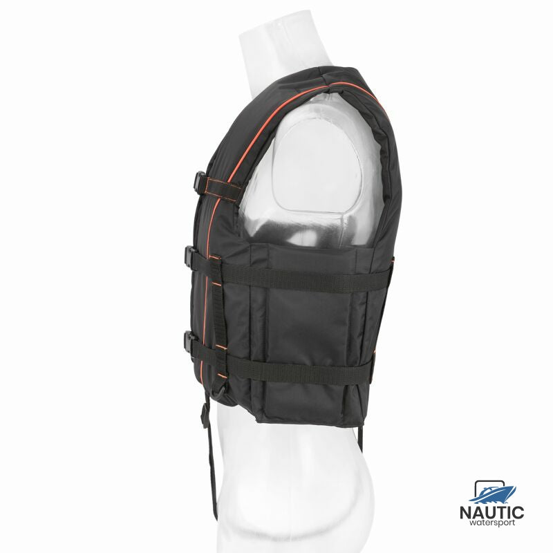 Besto Skivest all black/orange 50N L