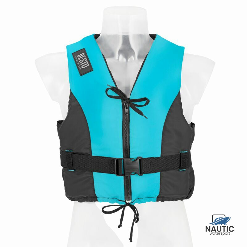 Besto Dinghy Zipper aqua/black 50N XS