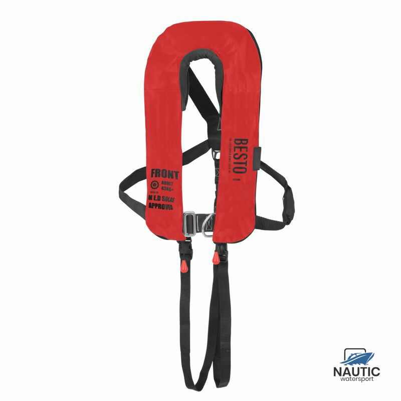 Besto 300N Solas Eco Twin Chamber Red Auto/Harness