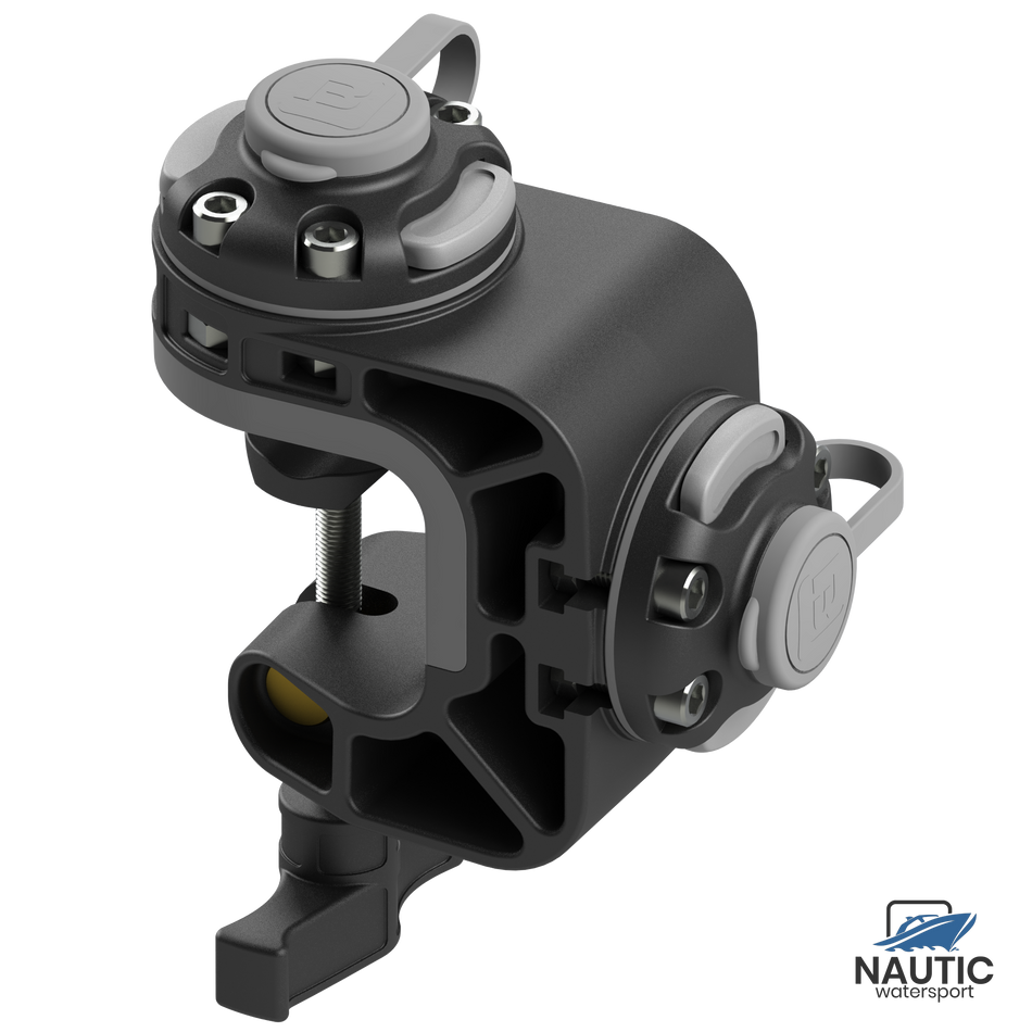 Borika montage voet dubbel hoek klemmontage