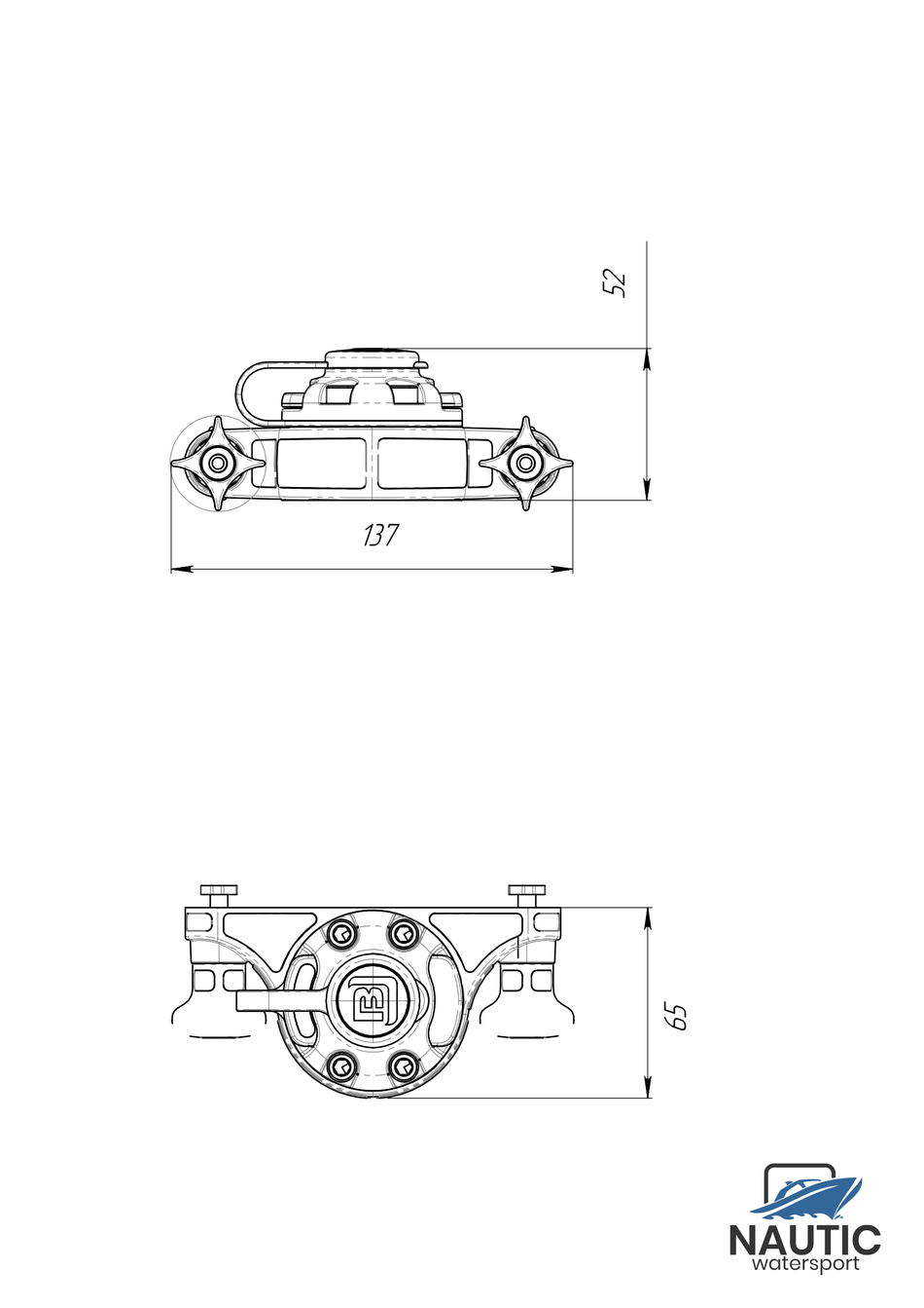 Borika t-bolt bevestigingssysteem zijmontage