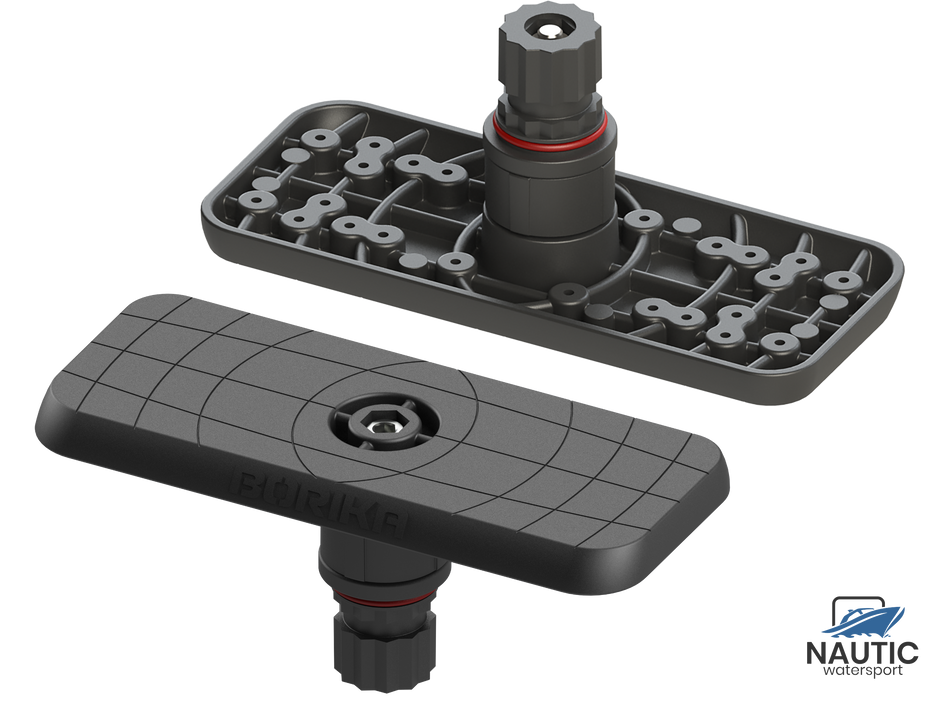 Borika Montageplatte für Bildschirme von 7" bis 9"
