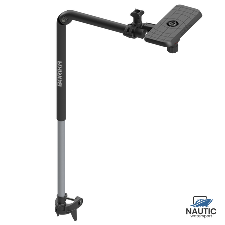 Borika telescopische transducer steun met schermhouder 7" tot 9" voor zijmontage