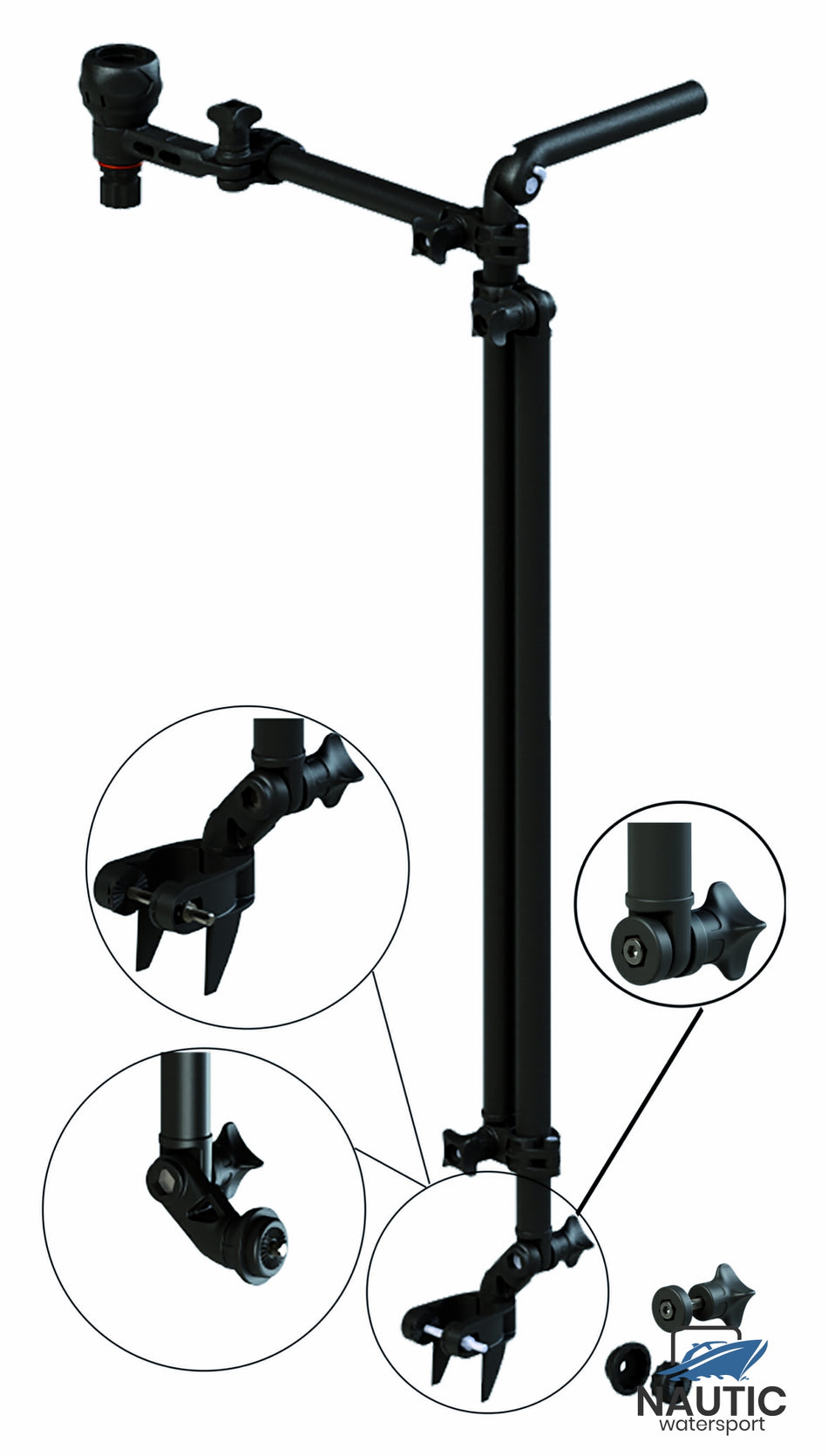 Borika universele transducer steun kit met houder