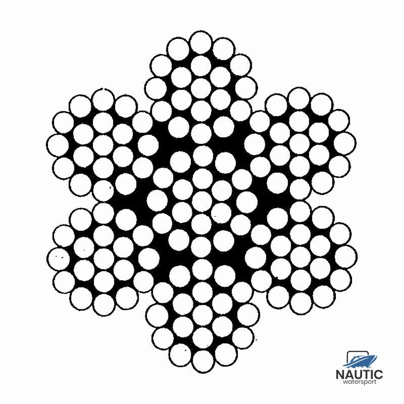 Stainless steel wire 7x19 2mm