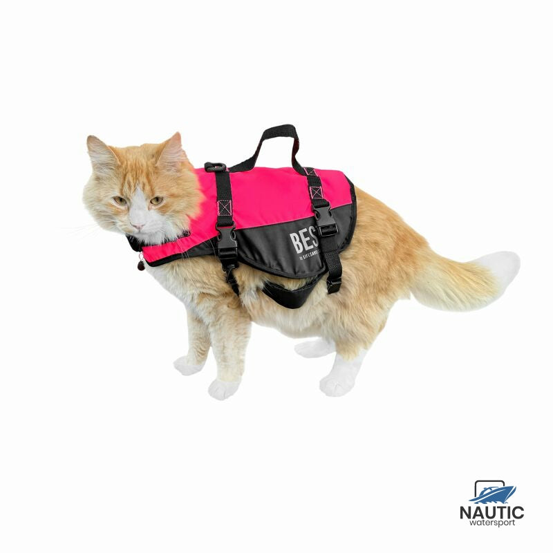 Besto Kattenvest deluxe Pink/Black 7-10kg