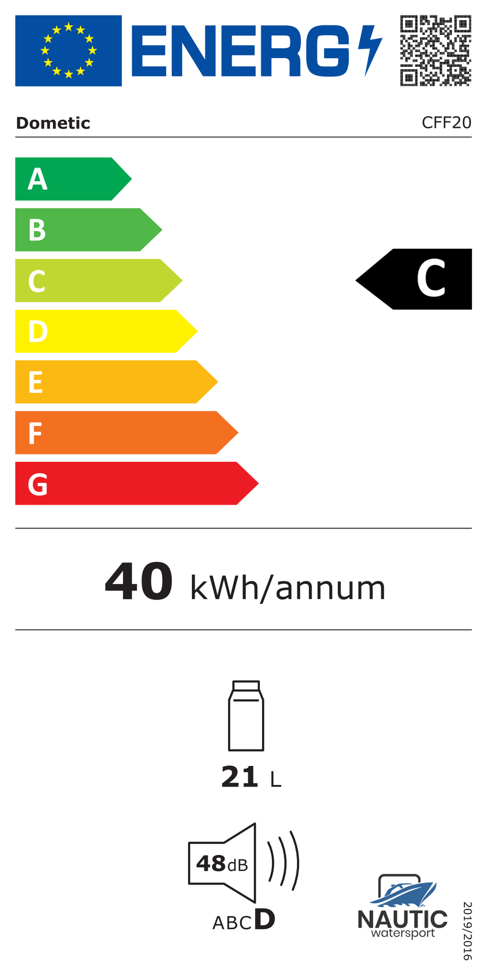 Cool box CFF20 12/24/100-240V