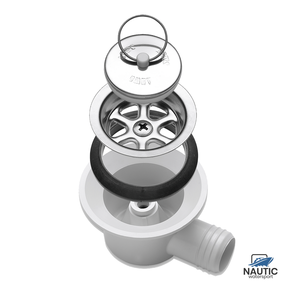 º Sifon AC530 25mm met hoek